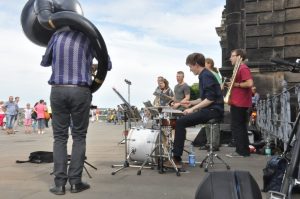 Straßenmusik in Dresden