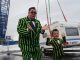 Totti und sein Sohn Charlie Alexis begeistern die Besucher gemeinsam im Gottesdienst im Weihnachts-Circus am zweiten Weihnachtsfeiertag. Foto: Zänker