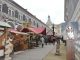 Seit Mittwoch lädt der Mittelaltermarkt wieder in den Stallhof ein. Foto: Una Giesecke