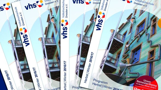 Das neue Kursprogramm der VHS Dresden ist erschienen. Foto: PR