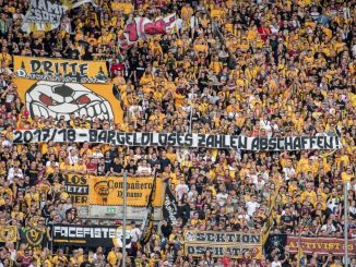 Dresdens Fans. Foto: Thomas Eisenhuth/Archiv