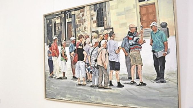 Wie Dresdner Maler ihre Mitbürger sehen, zeigte der zweite Teil der Schau. Foto: Una Giesecke