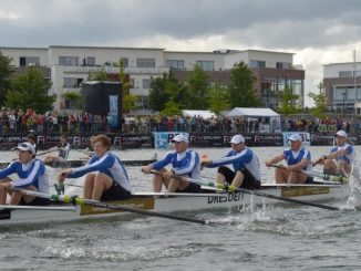 Ein spannendes Rennen auf der Elbe erwartet die Zuschauer beim Stadtfest. Foto: Dresdner Ruder-Club