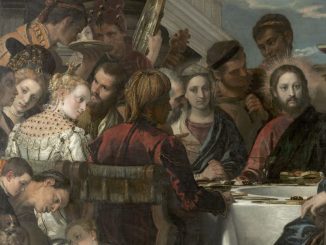 Veronese, Paolo: Die Hochzeit zu Kana, Detail: Jesus, Maria, da (um 1571, Öl auf Leinwand)/ (Foto: SKD)