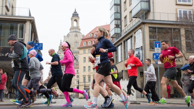 Der Citylauf startet am Sonntag in Dresden. (Foto: Norbert Wilhelmi)