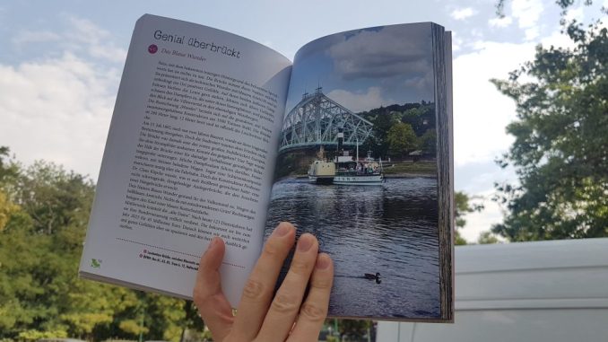 Orte in Dresden, die einfach glücklich machen. Alle in einem Buch. Foto: F. Sommer