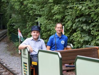 Bereits im vergangenen Jahr waren die Parkeisenbahner aus Ungarn in Dresden zu Gast. Foto: Förderverein "Dresdner Parkeisenbahn e.V."