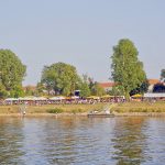Eindrücke vom vergangenen 14. Johannstädter Elbefest von der Elbeseite aus in Richtung Fährgarten. (Foto: WGJ)