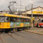 Lottchen, Dresdens Kinderstraßenbahn, geht vom Straßenbahnmuseum aus auf Rundfahrt. Foto: DVB AG