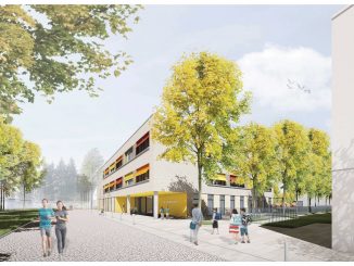Schultradition seit 1869: Das Gymnasium Cotta wird umfassend saniert. Visualisierung: IPROconsult GmbH
