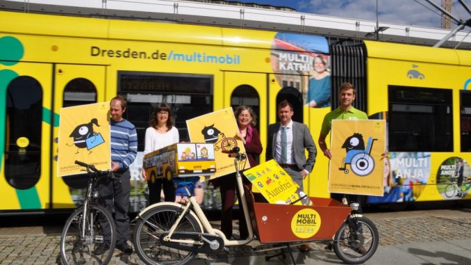 Stadt und Partner laden wie schon 2017 zu zahlreichen Veranstaltungen anlässlich der Mobilitätswoche ein (Foto: Klimaschutzstab Landeshauptstadt Dresden)