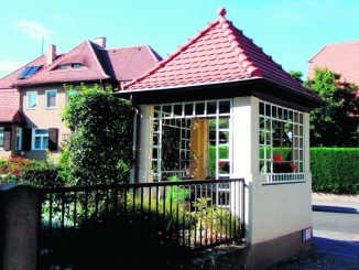 Typisch Gartenstadt: der Pavillon Ecke Hammeraue/Eigenhufe. Foto: Renate Gerner