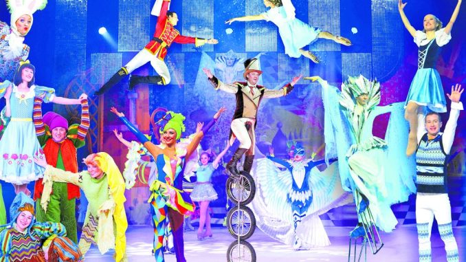Der „Russian Circus on Ice“ bietet Artistik, Glamour und höchste technische Perfektion auf Kufen Foto: PR