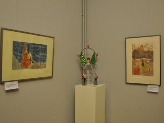 Blick in die aktuelle Sonderschau der Kunstausstellung Kühl Foto: Una Giesecke