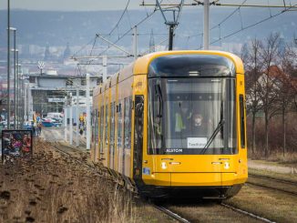 Erste Probefahrt: das ist Dresdens neue „Gelbe“