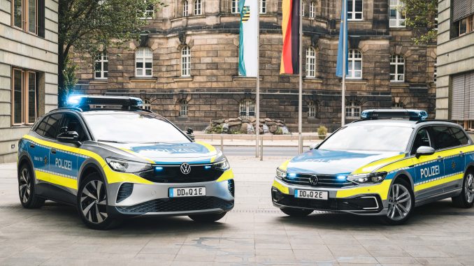 Polizeiautos E-Autos