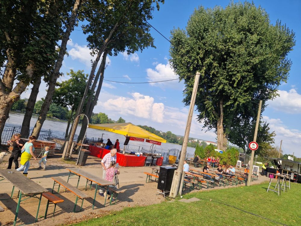 Fährgarten Johannstadt Käthe-kollwitz-ufer 23b 01307 Dresden Fährgarten Johannstadt trotzt dem Hochwasser: Waschstraße am Wochenende
