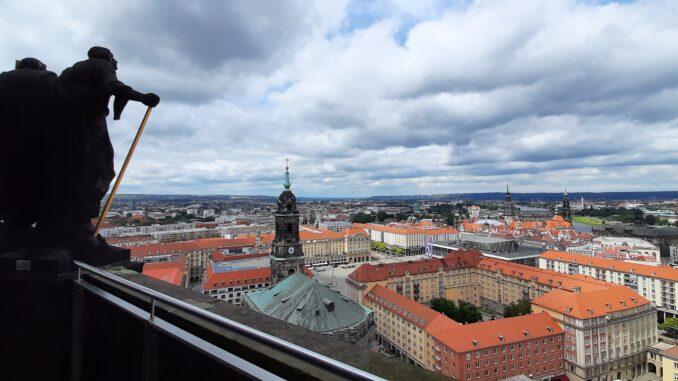 Rathausturm_von oben Rathaus Turm Aussicht