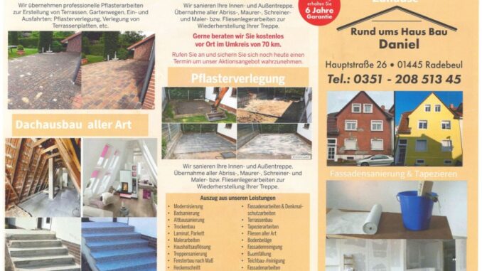Betrug_Baufirma_Postwurfsendung Betrug