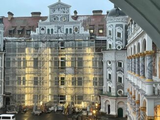 Gro&szlig;er Schlosshof im Residenzschloss Dresden