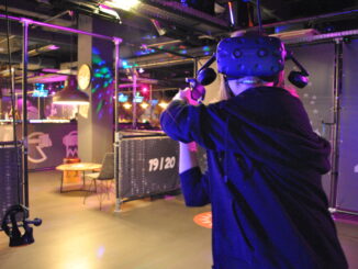 VR-Brille virtuelle Welt