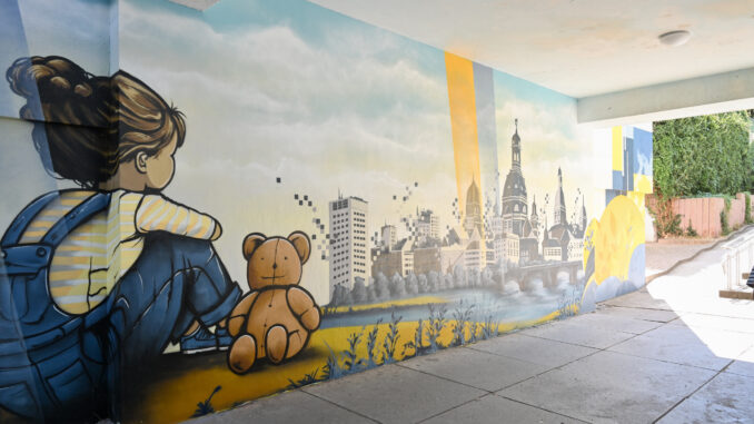 Grafitti Herzberger Stra&szlig;e Prohlis