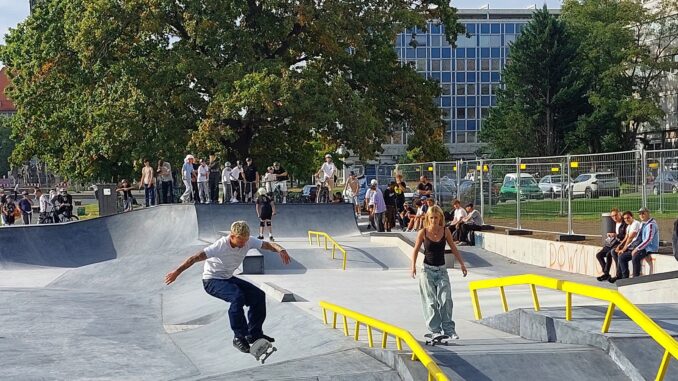 Skateanlage Lingnerallee